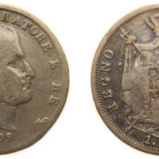 Material numismático: ITALY NAPOLEONIC KINGDOM OF ITALY ITALIAN STATES 1809 M 1 LIRA - NAPOLEON SILVER (.900) MILAN MINT