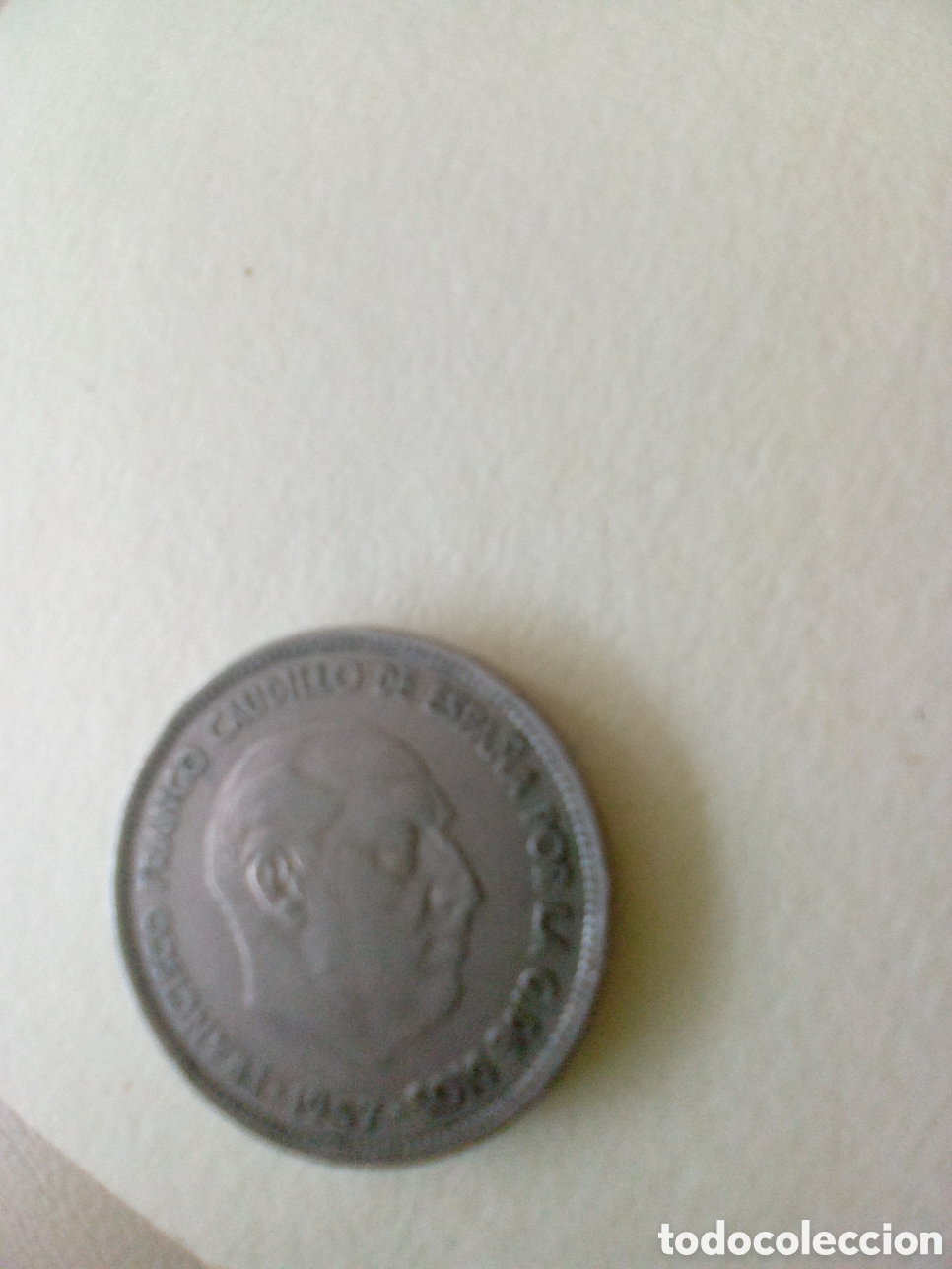 Material numism&aacute;tico: Moneda 1957 25 pesetas - Foto 3