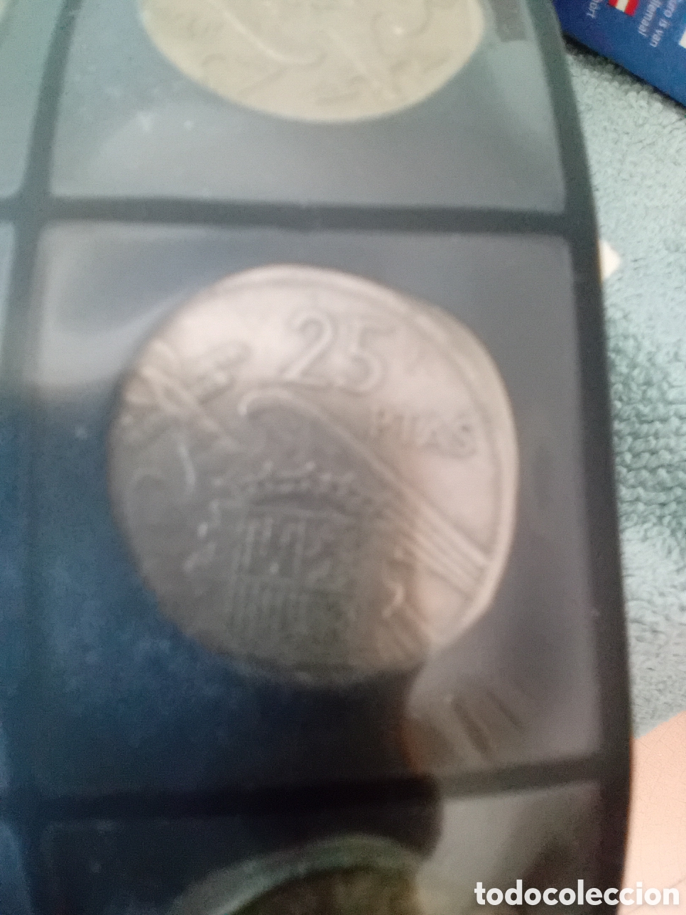Material numism&aacute;tico: Moneda 1957 25 pesetas - Foto 1