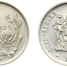 Material numismático: SOUTH AFRICA REPUBLIC 1971 20 CENTS (SUID-AFRIKA - SOUTH AFRICA) NICKEL PRETORIA MINT (5893000) 6G