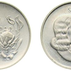 Material numismático: SOUTH AFRICA REPUBLIC 1965 20 CENTS (AFRIKAANS LEGEND - SUID-AFRIKA) NICKEL PRETORIA MINT (29210000