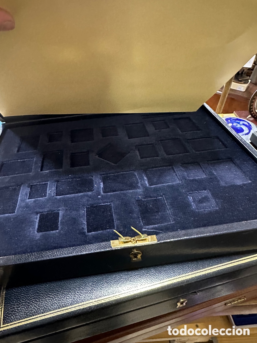 Material numism&aacute;tico: Lote de cajas para monedas y sellos - Foto 3