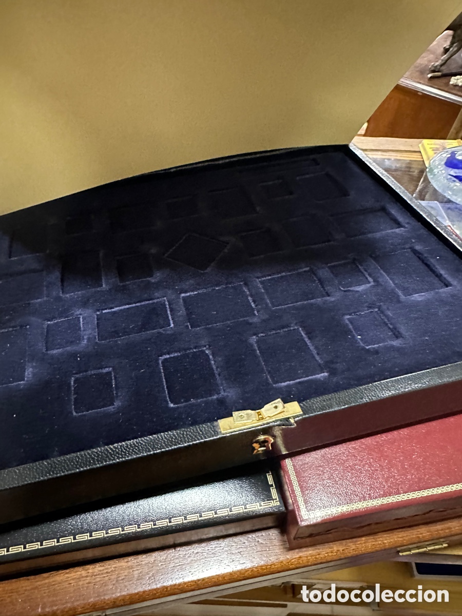 Material numism&aacute;tico: Lote de cajas para monedas y sellos - Foto 6