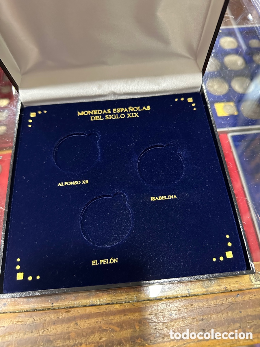 Material numism&aacute;tico: Lote de cajas para monedas y sellos - Foto 13
