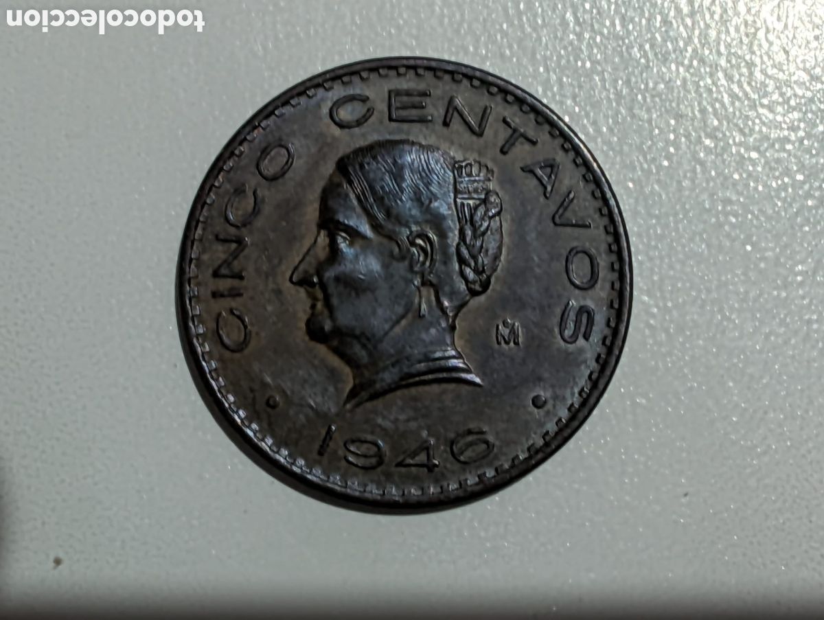 Material numism&aacute;tico: Moneda M&eacute;xico Josefa 1946 - Foto 3