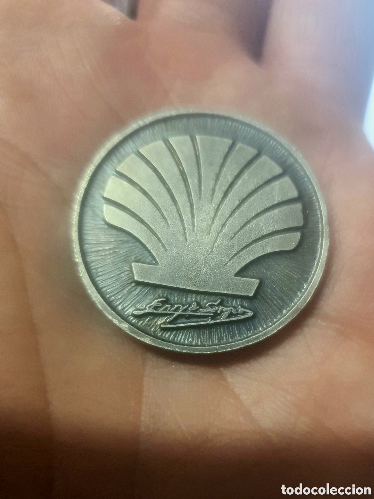 Material numism&aacute;tico: medalla pila bautismal - Foto 2