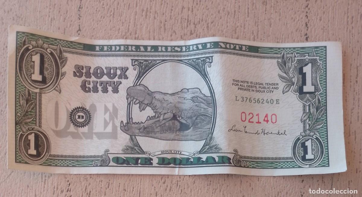 Material numism&aacute;tico: Billete One Dollar, Sioux City - Foto 1