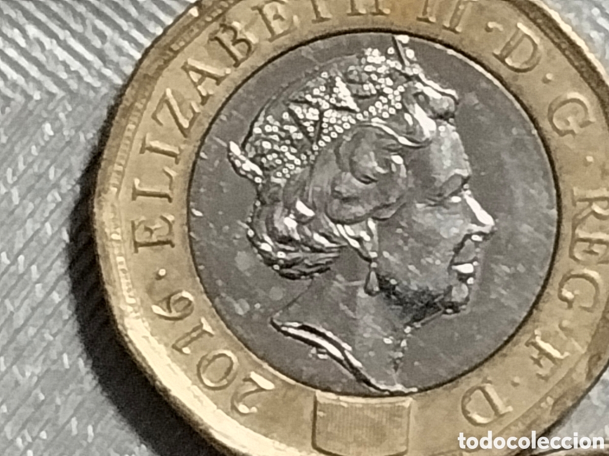 Material numism&aacute;tico: Moneda One pound 2016 .2019 - Foto 8