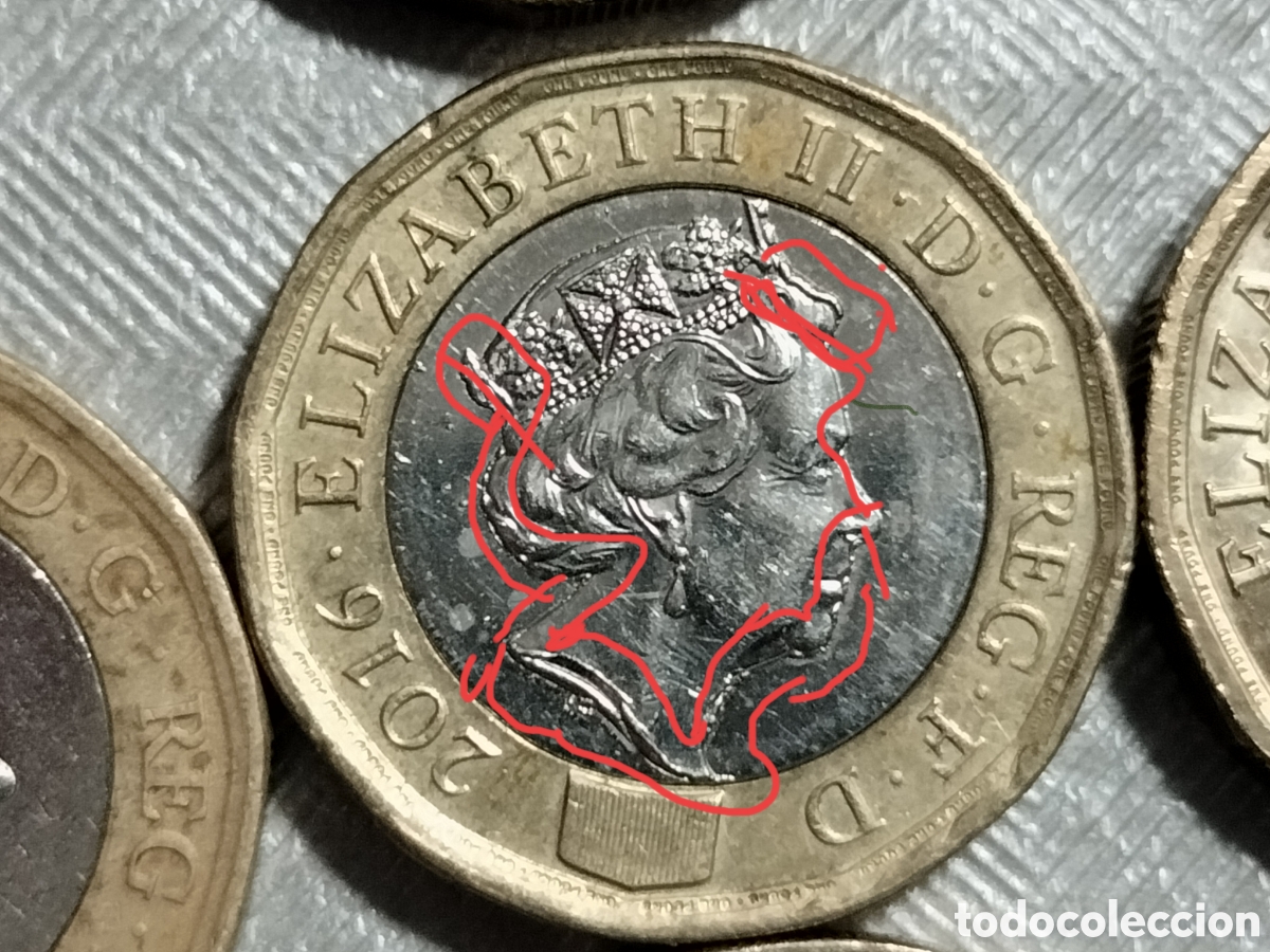 Material numism&aacute;tico: Moneda One pound 2016 .2019 - Foto 12