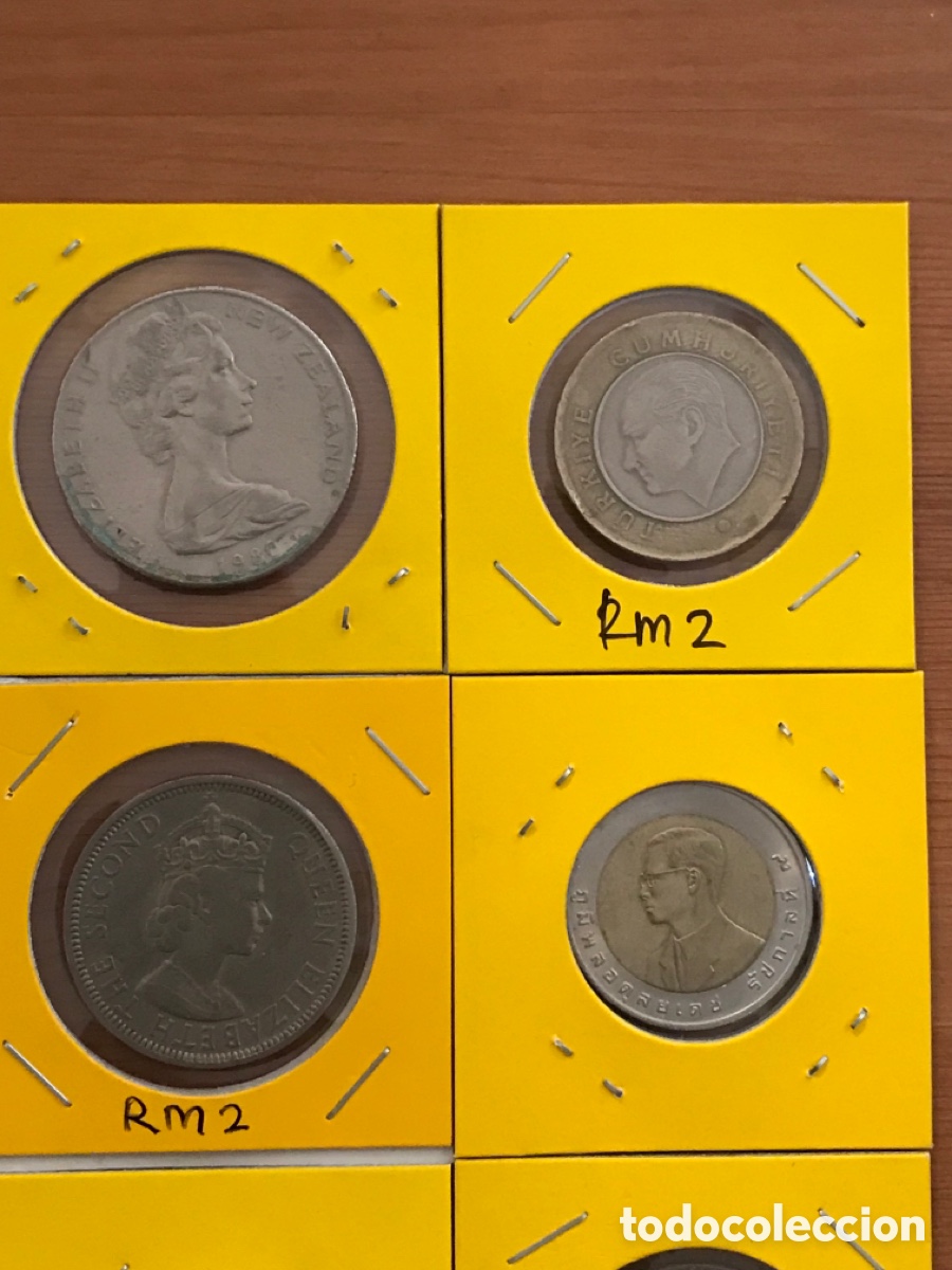 Material numism&aacute;tico: Lote 10 monedas extranjeras. - Foto 3