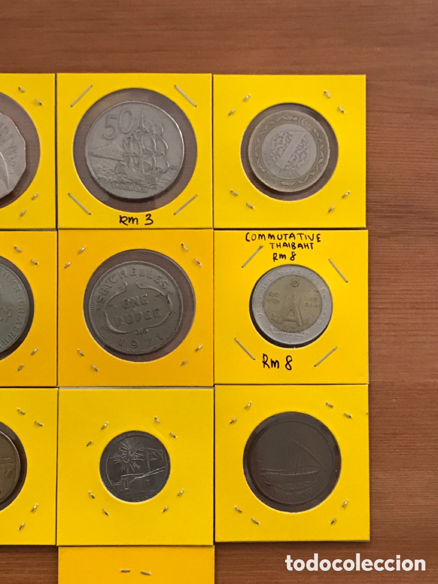 Material numism&aacute;tico: Lote 10 monedas extranjeras. - Foto 8