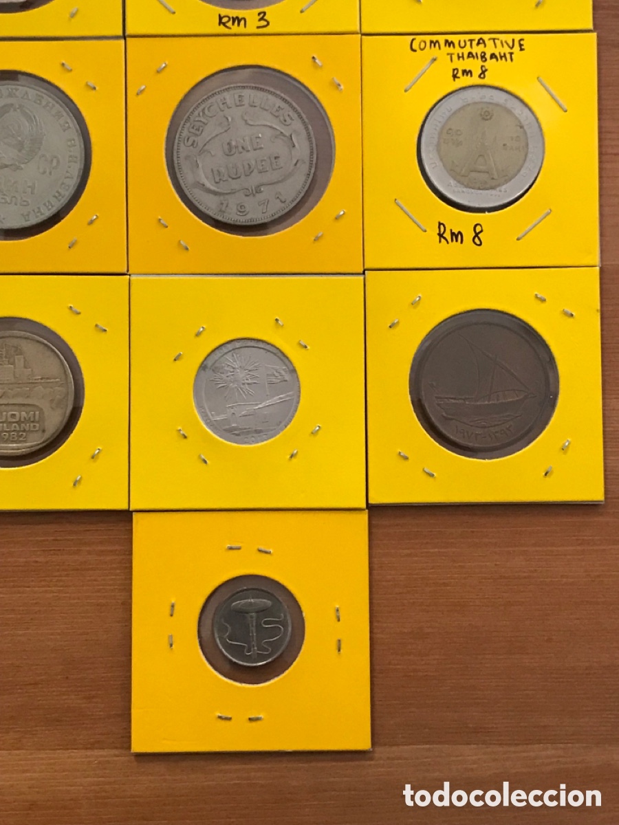 Material numism&aacute;tico: Lote 10 monedas extranjeras. - Foto 9