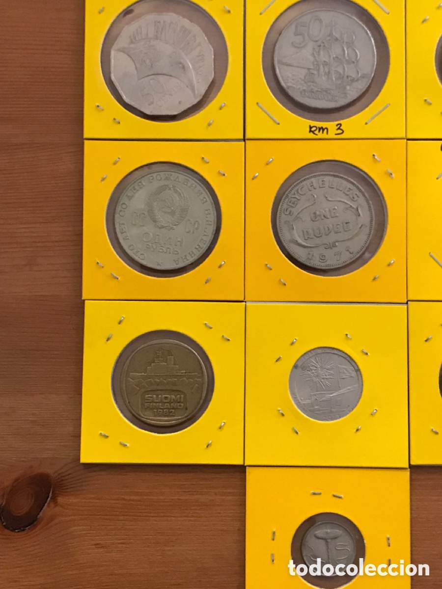 Material numism&aacute;tico: Lote 10 monedas extranjeras. - Foto 10