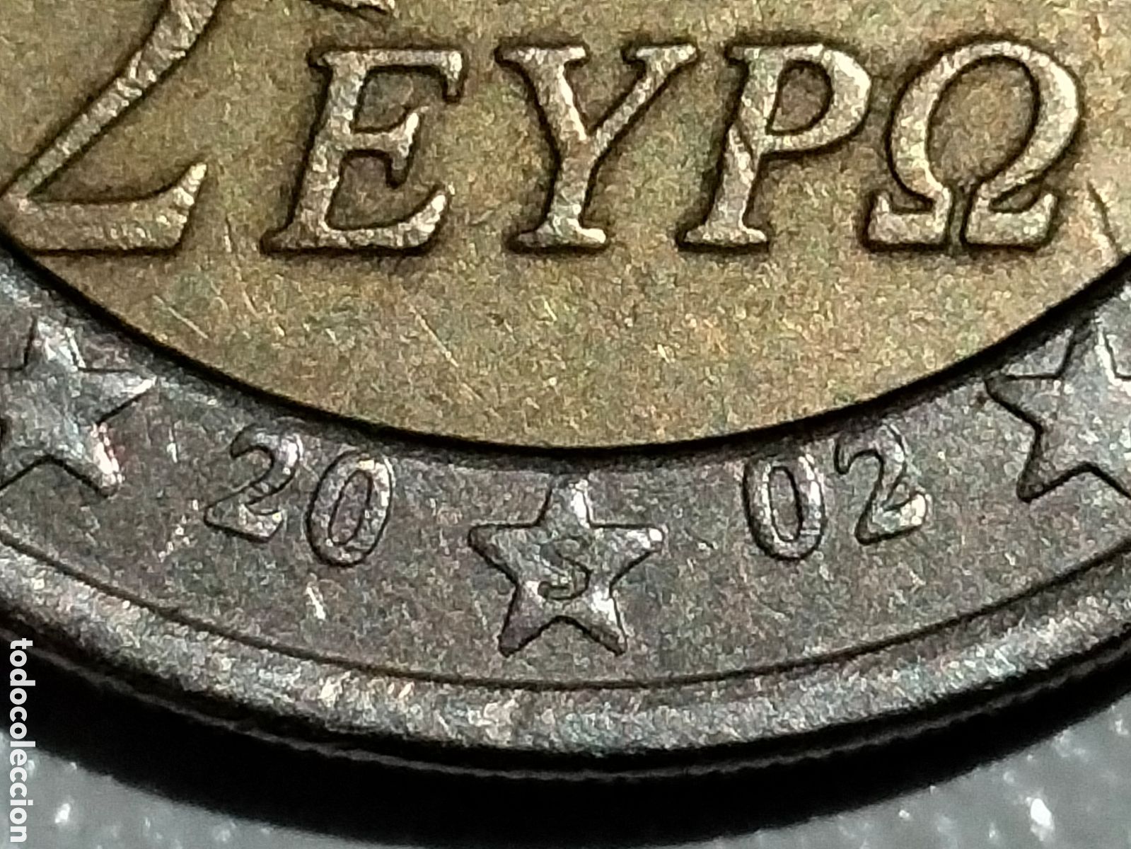 Material numism&aacute;tico: 2 &euro; Grecia con fallos - Foto 3