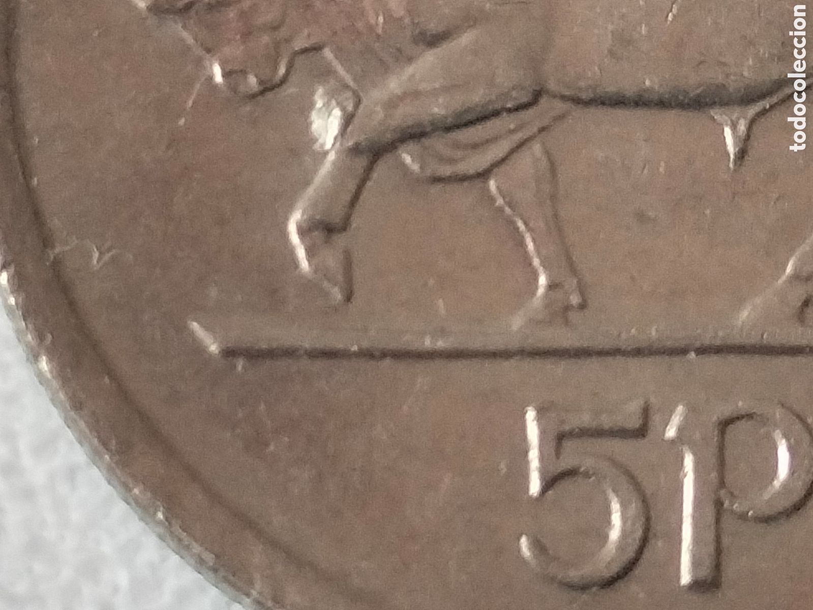 Material numism&aacute;tico: Moneda de Eire 5P - Foto 2