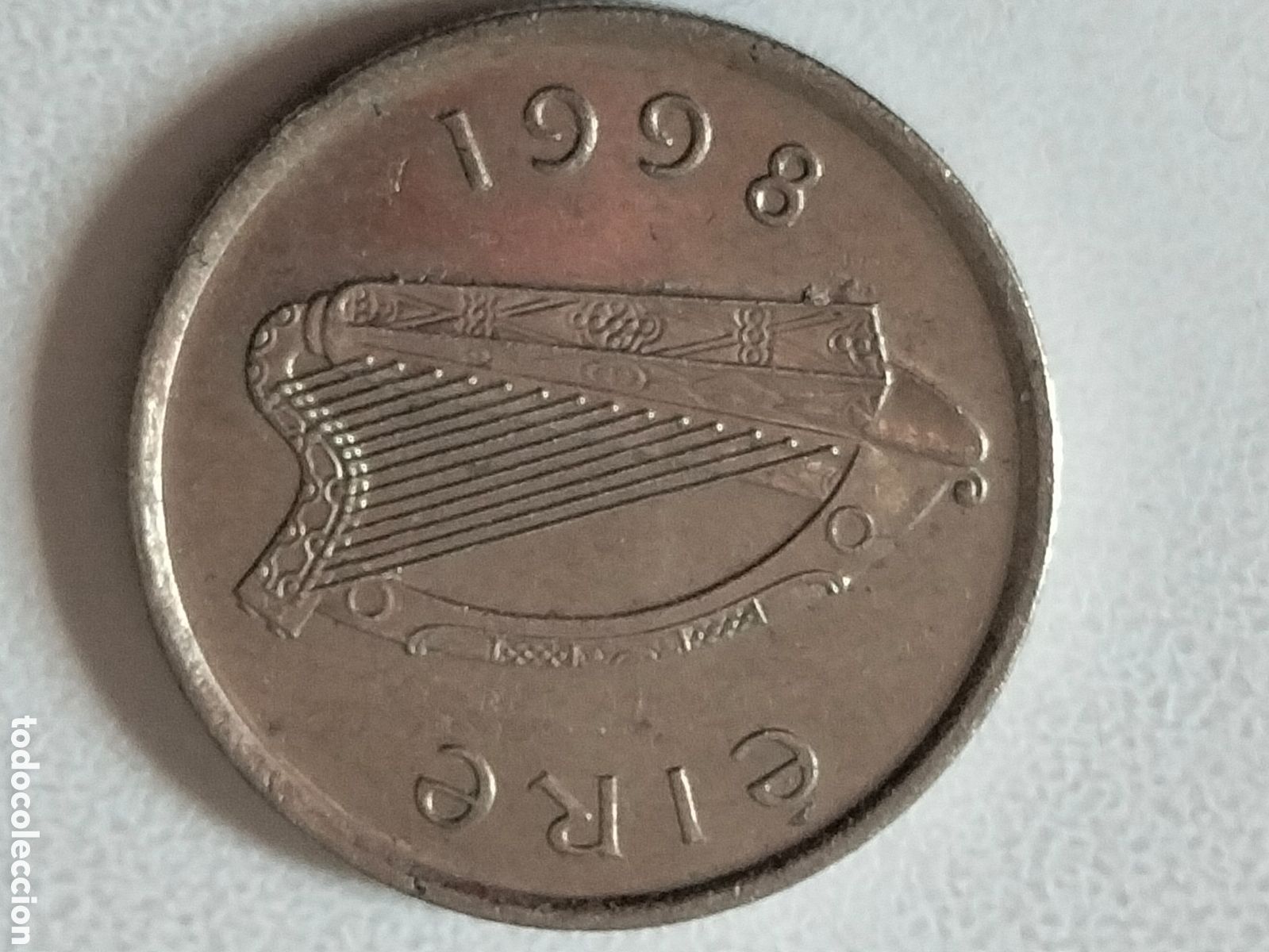 Material numism&aacute;tico: Moneda de Eire 5P - Foto 3