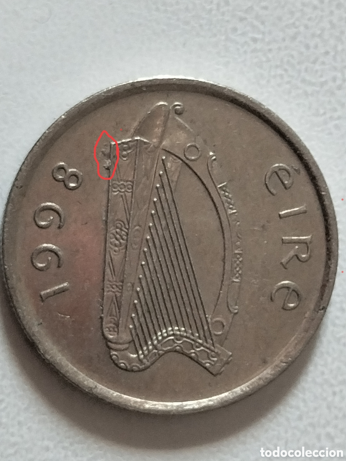 Material numism&aacute;tico: Moneda de Eire 5P - Foto 7