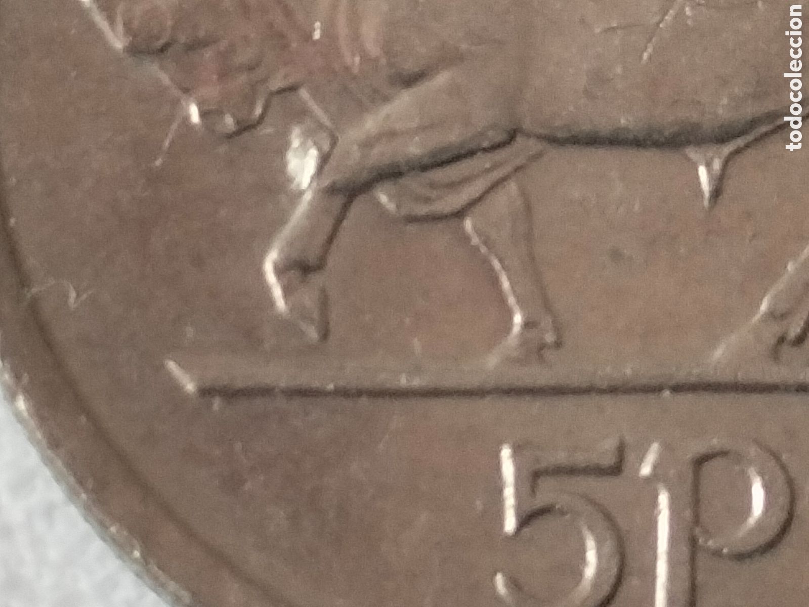 Material numism&aacute;tico: Moneda de Eire 5P - Foto 1