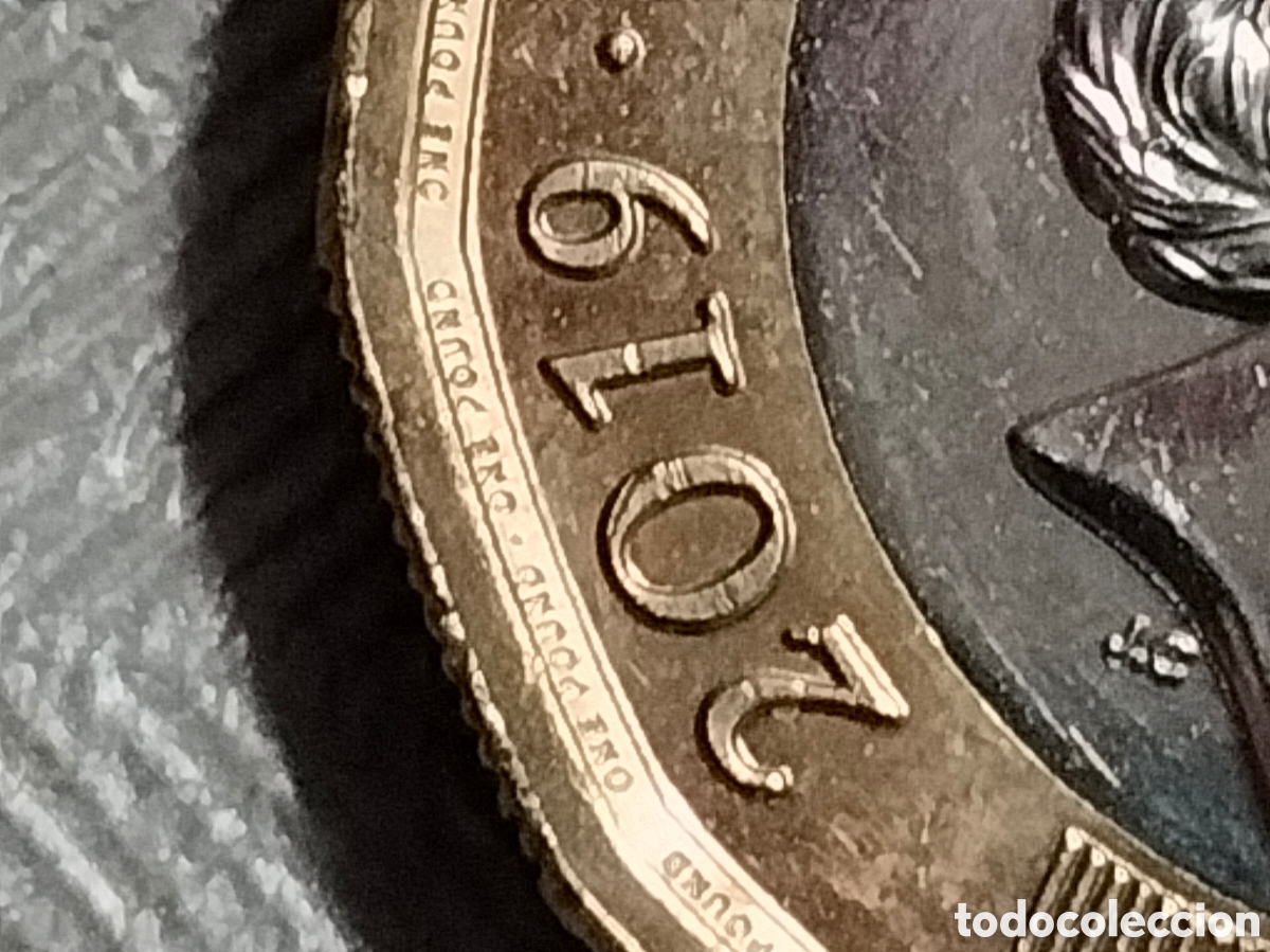 Material numism&aacute;tico: Monedas One pound 2016-2019 - Foto 3