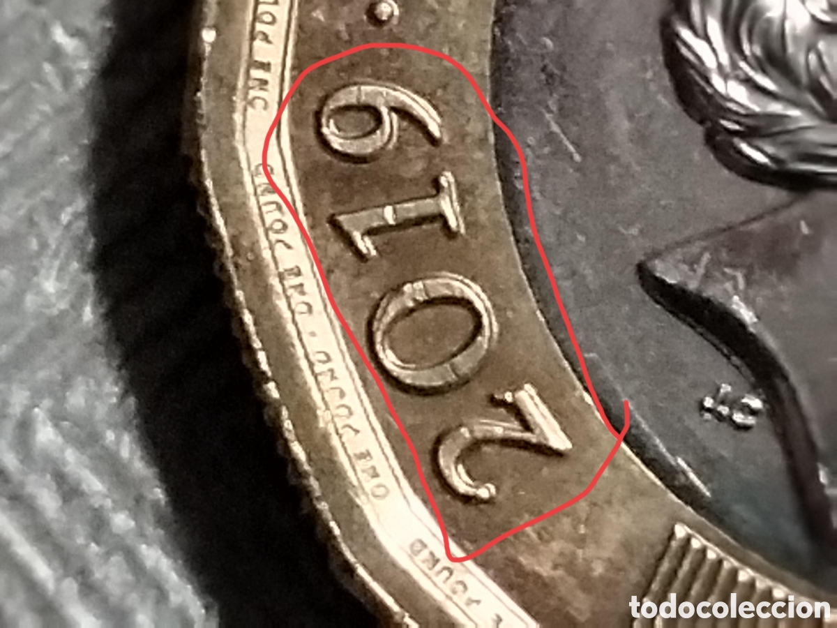 Material numism&aacute;tico: Monedas One pound 2016-2019 - Foto 9