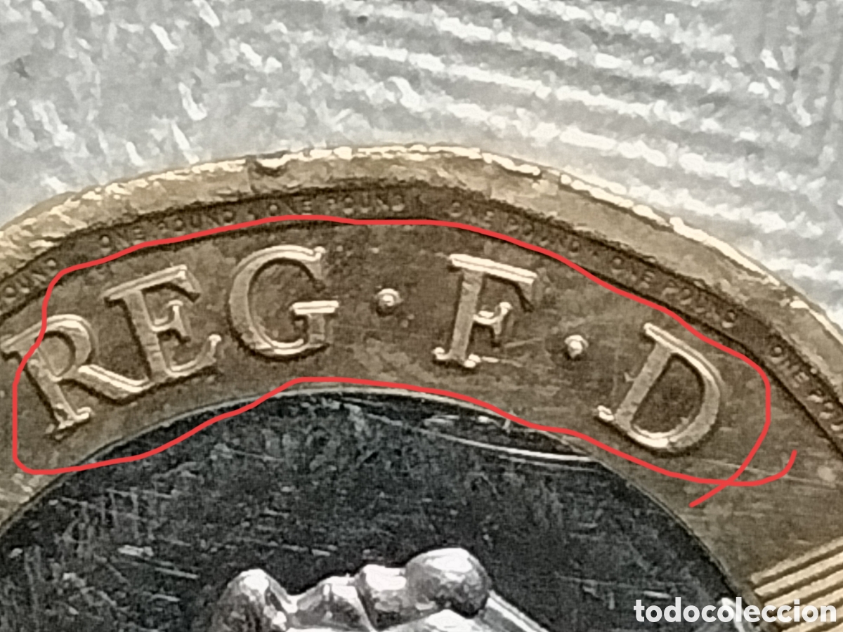 Material numism&aacute;tico: Monedas One pound 2016-2019 - Foto 10
