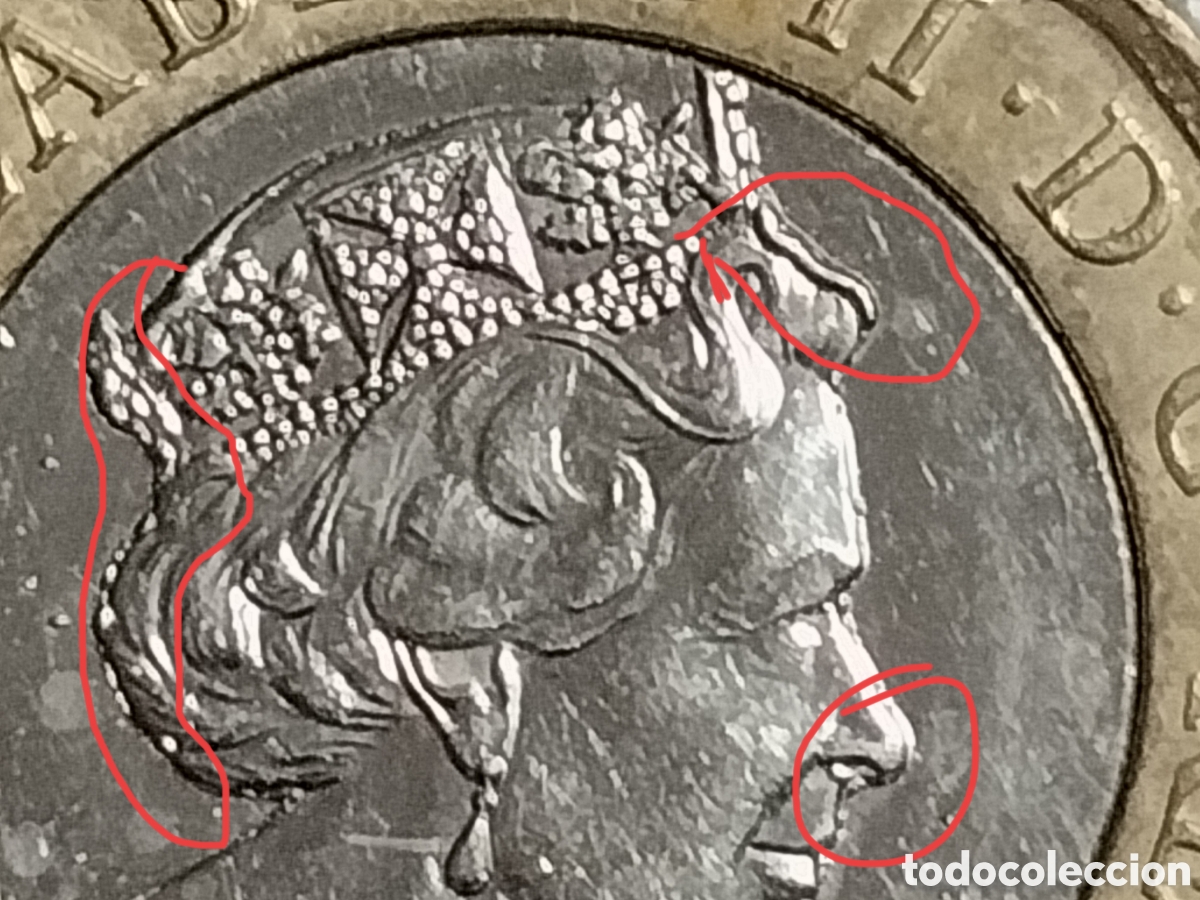 Material numism&aacute;tico: Monedas One pound 2016-2019 - Foto 12