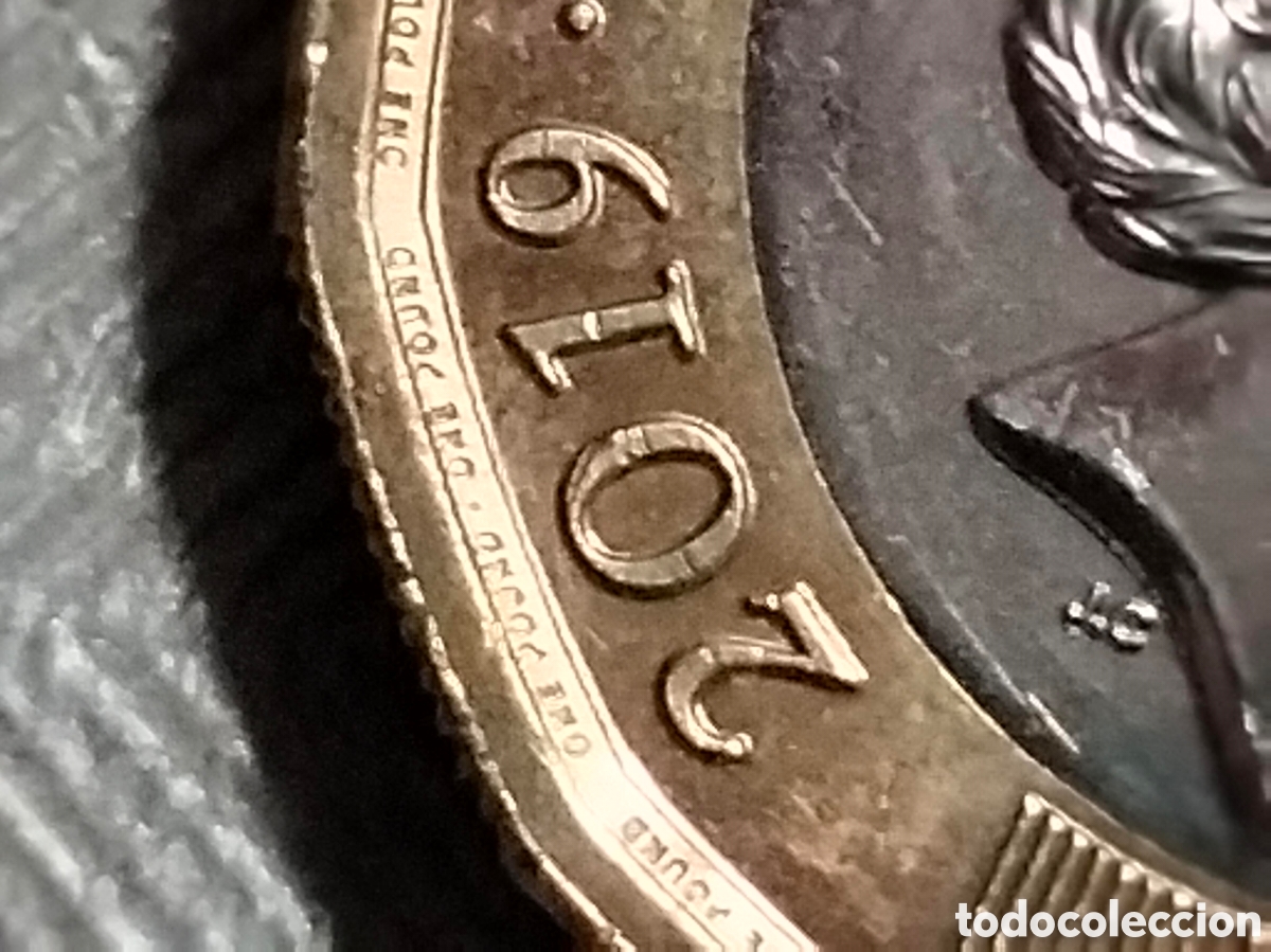 Material numism&aacute;tico: Monedas One pound 2016-2019 - Foto 1