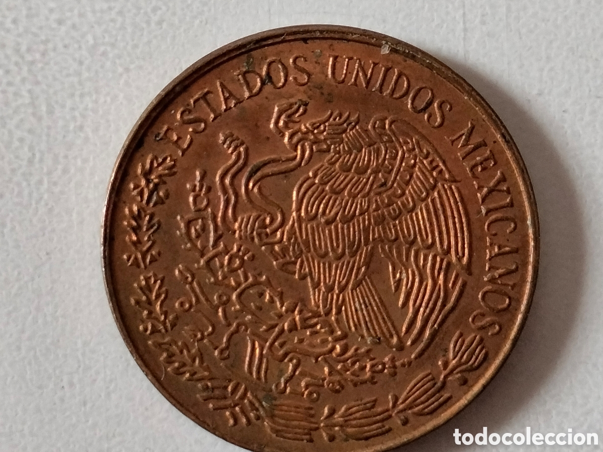 Material numism&aacute;tico: Cinco centavos M&eacute;xico 1973 - Foto 5