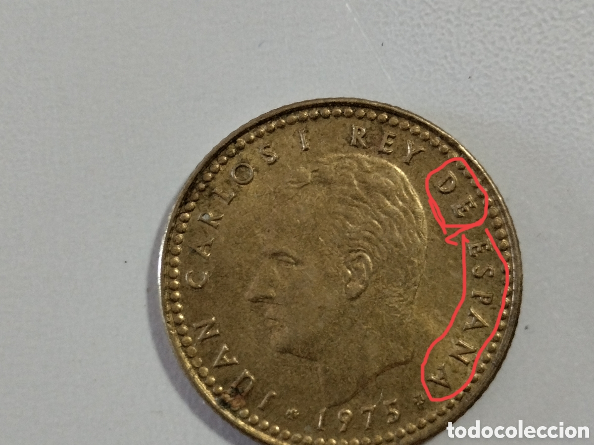 Material numism&aacute;tico: Moneda una peseta 78 - Foto 7