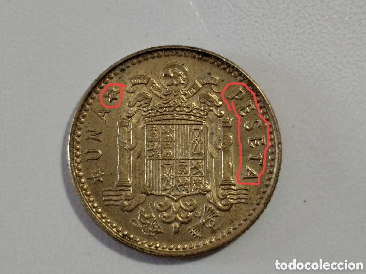 Material numism&aacute;tico: Moneda una peseta 78 - Foto 1