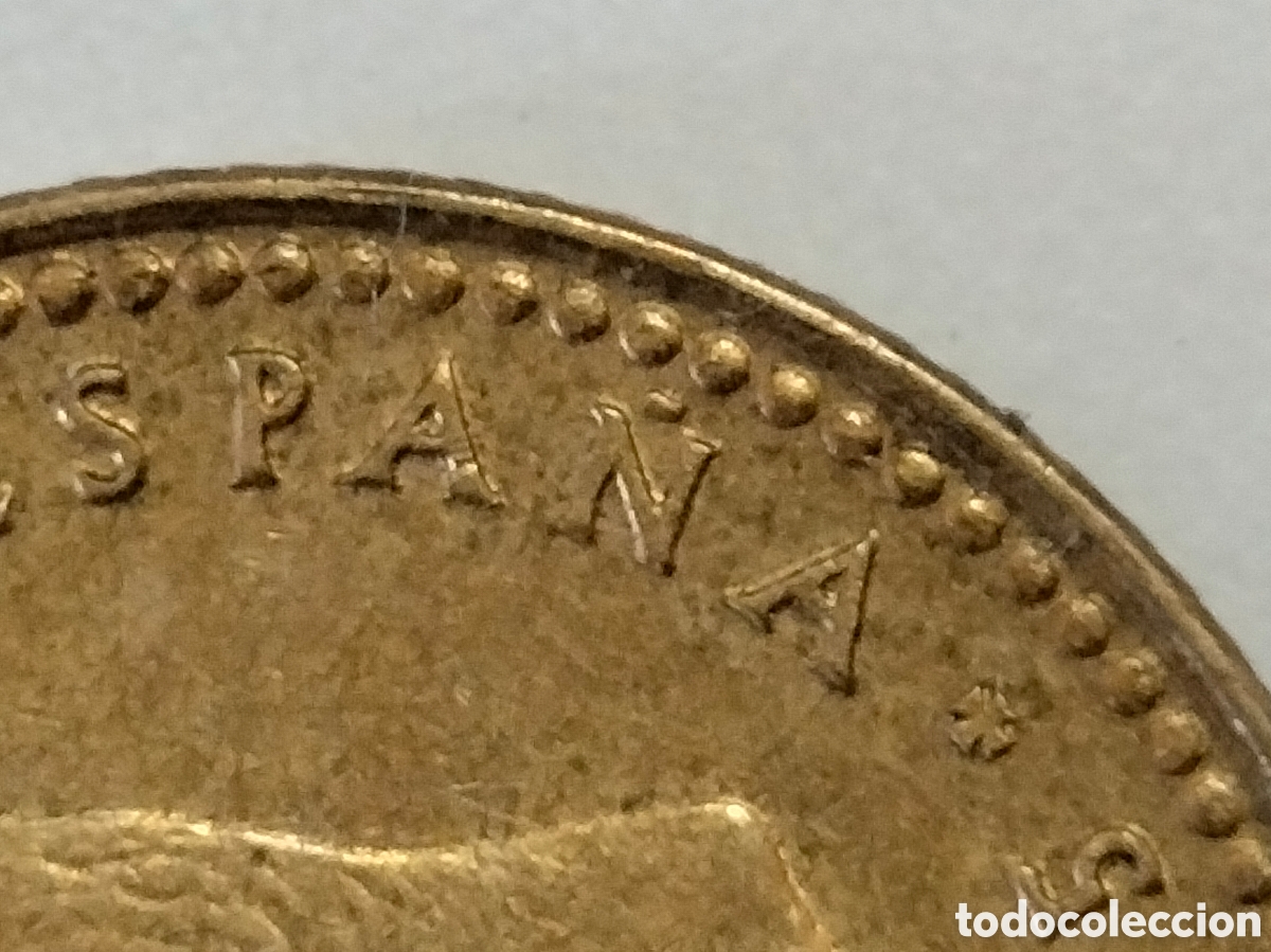 Material numism&aacute;tico: Moneda una peseta 1975*78 - Foto 12