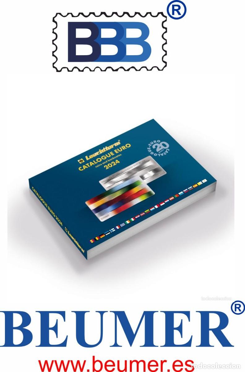 Material numism&aacute;tico: Cat&aacute;logo &euro;URO-Monedas y Billetes. Edici&oacute;n 2024.En franc&eacute;s. - Foto 1
