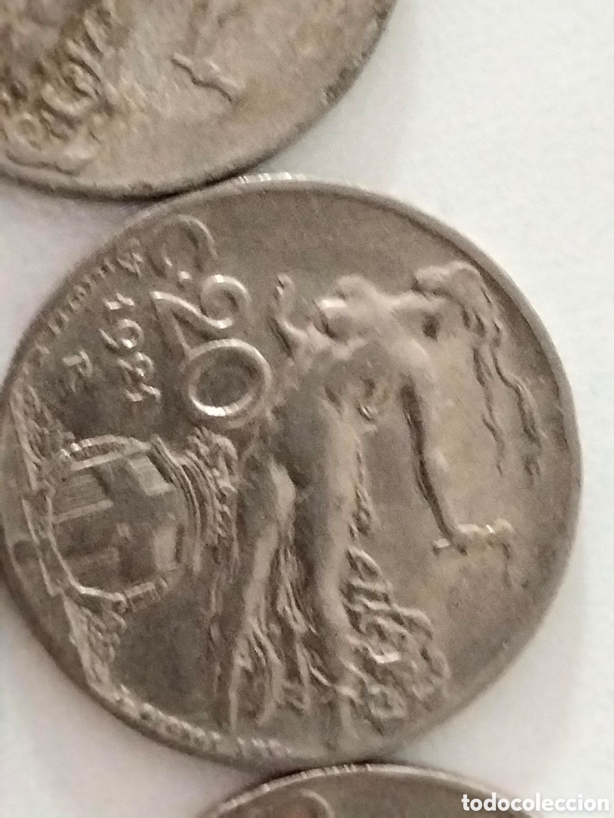 Material numism&aacute;tico: Moneda 20 c Italia antiguas - Foto 2
