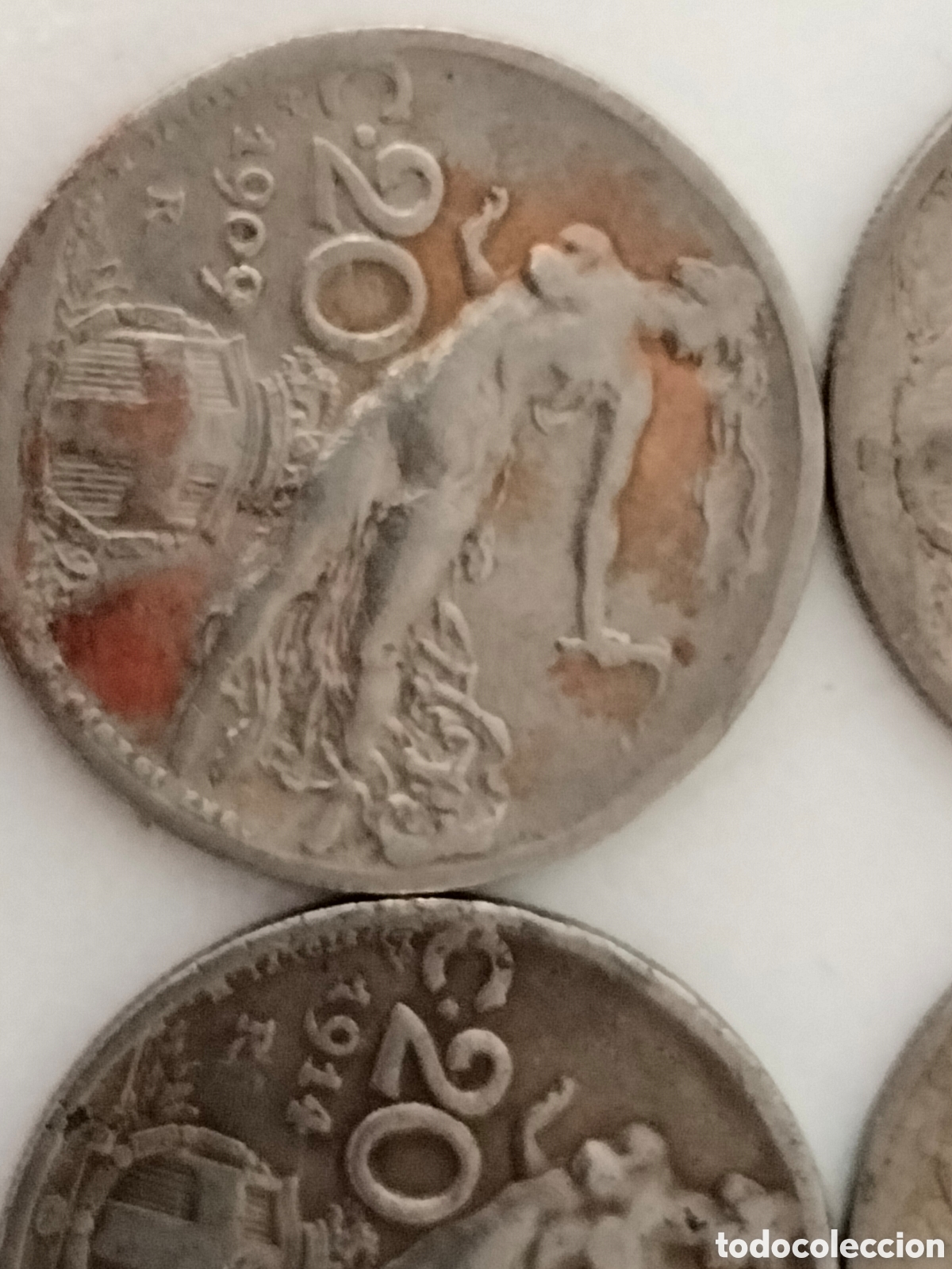 Material numism&aacute;tico: Moneda 20 c Italia antiguas - Foto 4