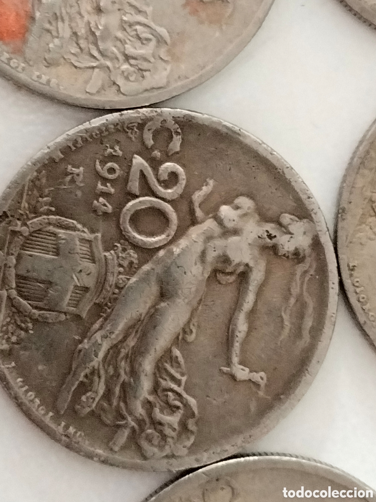 Material numism&aacute;tico: Moneda 20 c Italia antiguas - Foto 6