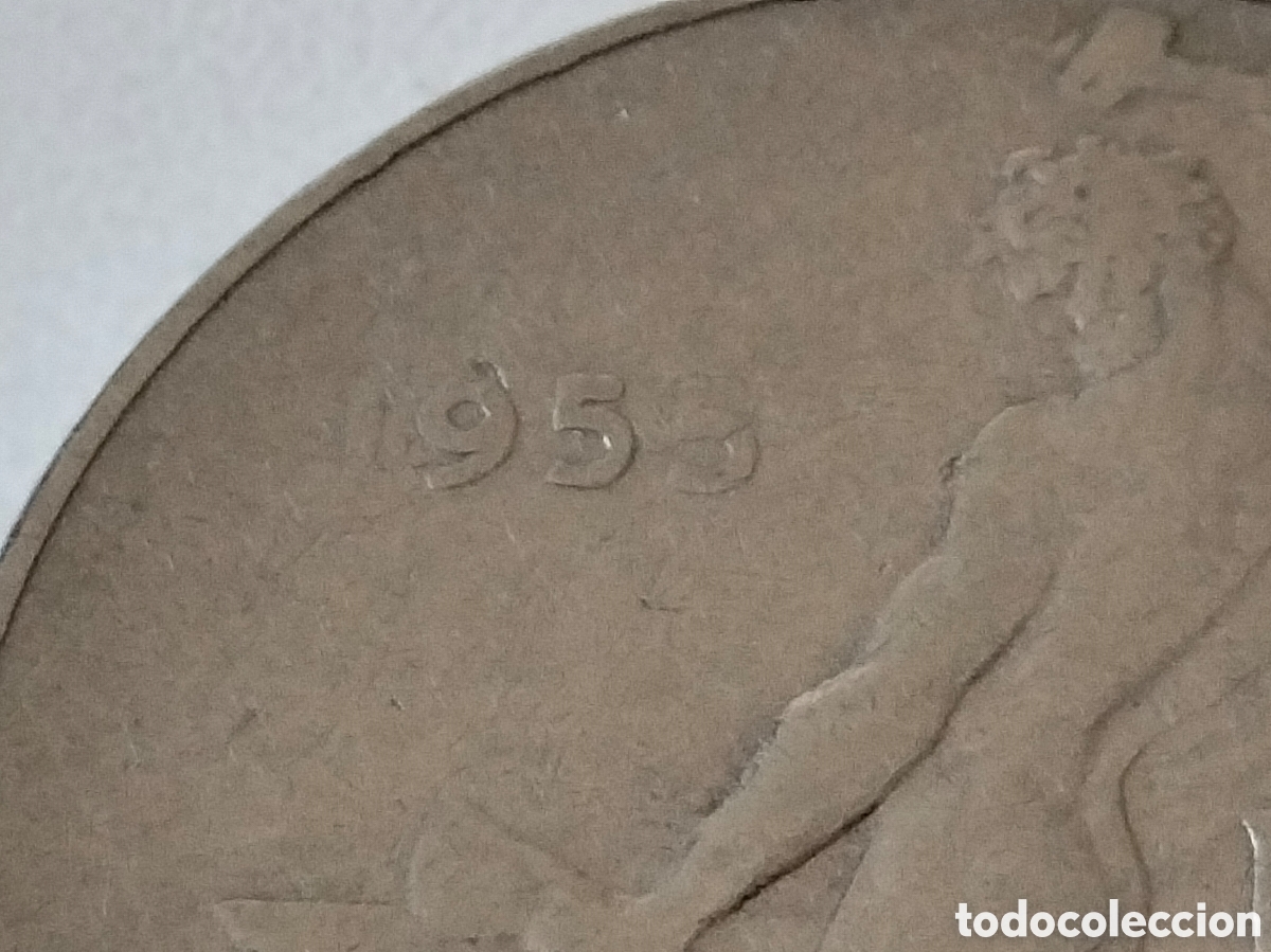 Material numism&aacute;tico: Moneda 20 L Italiana con fallos - Foto 7