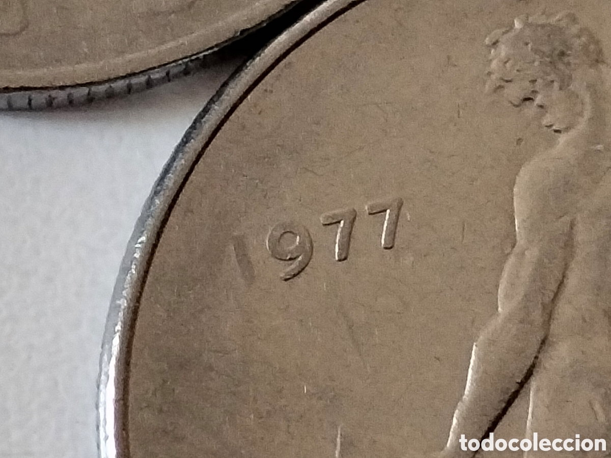 Material numism&aacute;tico: Moneda 20 L Italiana con fallos - Foto 8