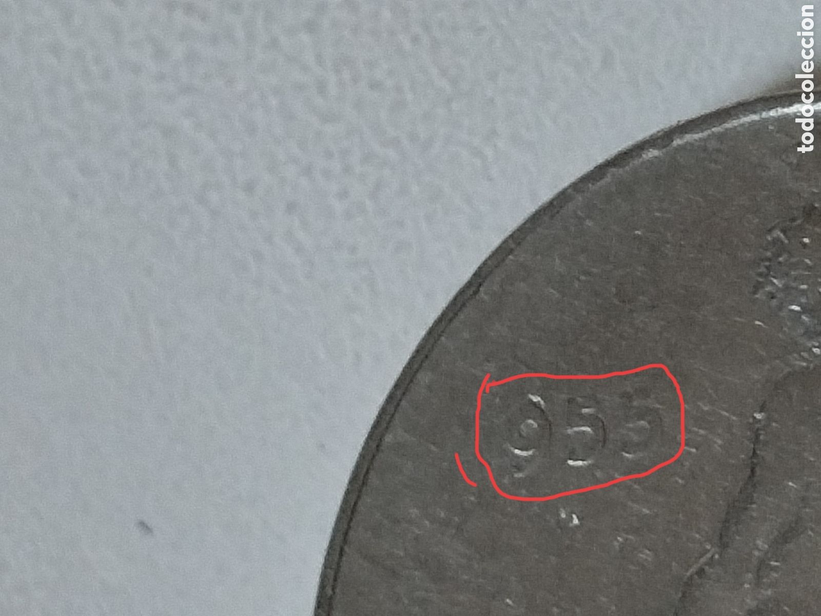 Material numism&aacute;tico: Moneda 20 L Italiana con fallos - Foto 1