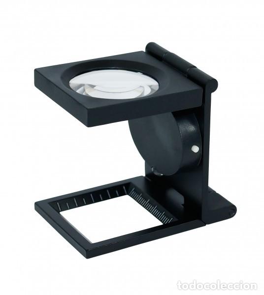 Material numism&aacute;tico: CUENTAHILOS DE METAL CON ILUMINACI&Oacute;N LED, 10 AUMENTOS - Foto 1