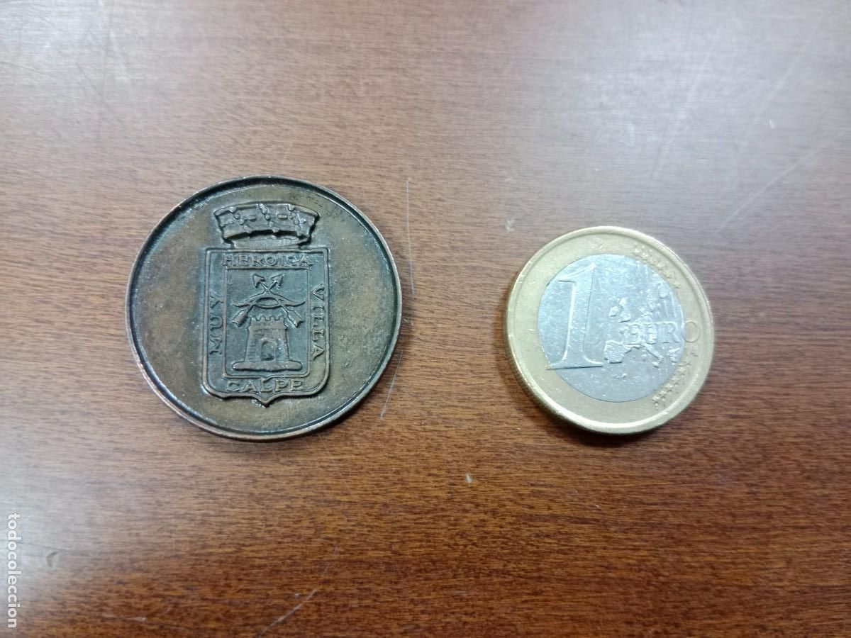 Material numism&aacute;tico: FICHA / TOKEN - CALPE (ALICANTE) - Foto 1