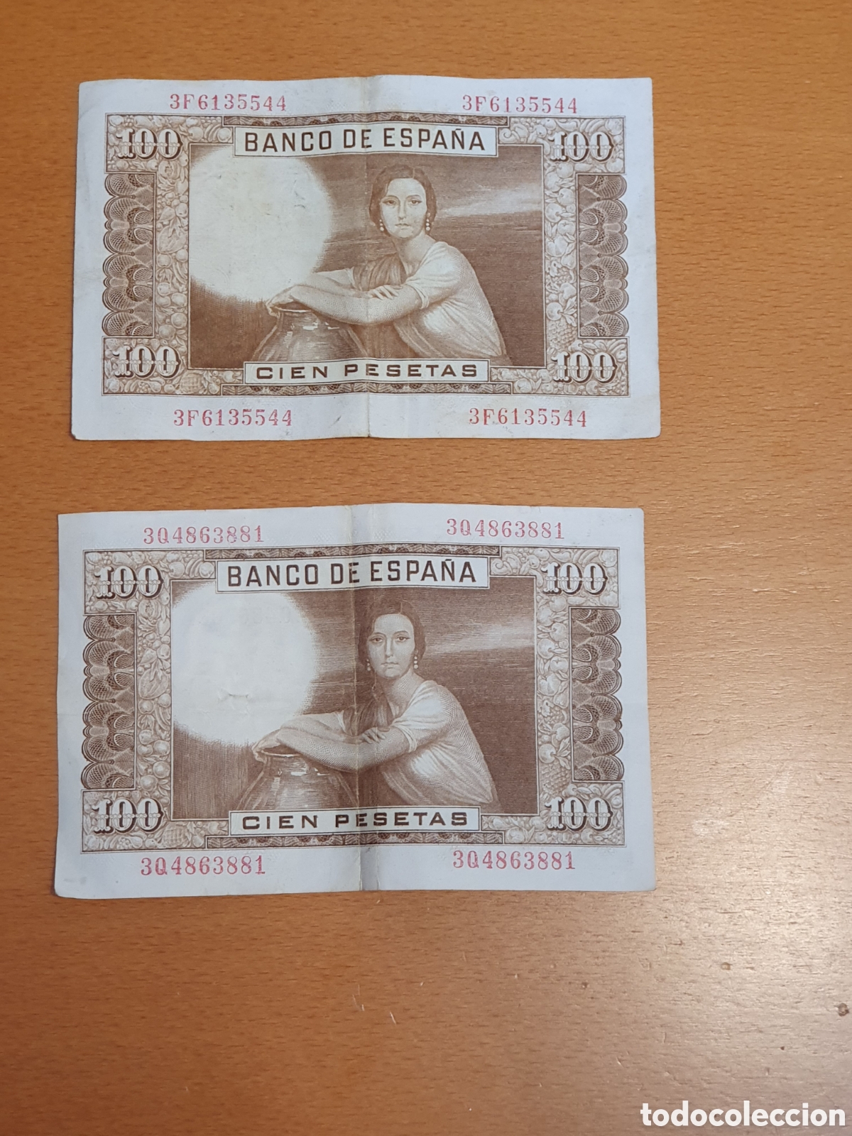 Material numism&aacute;tico: Billete 100 pesetas 1953 - Foto 1