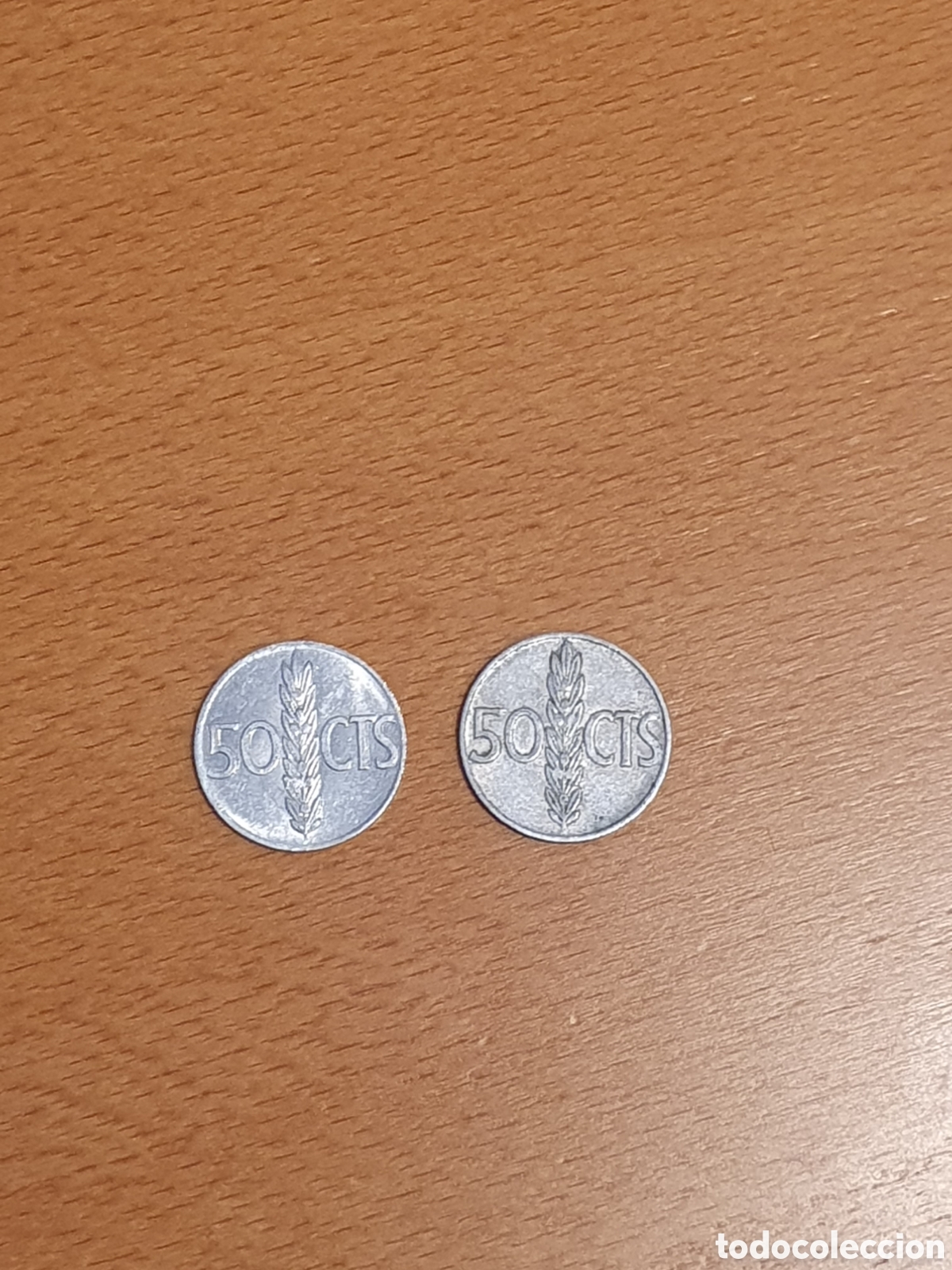 Material numism&aacute;tico: Moneda 50 centimos 1966 - Foto 2