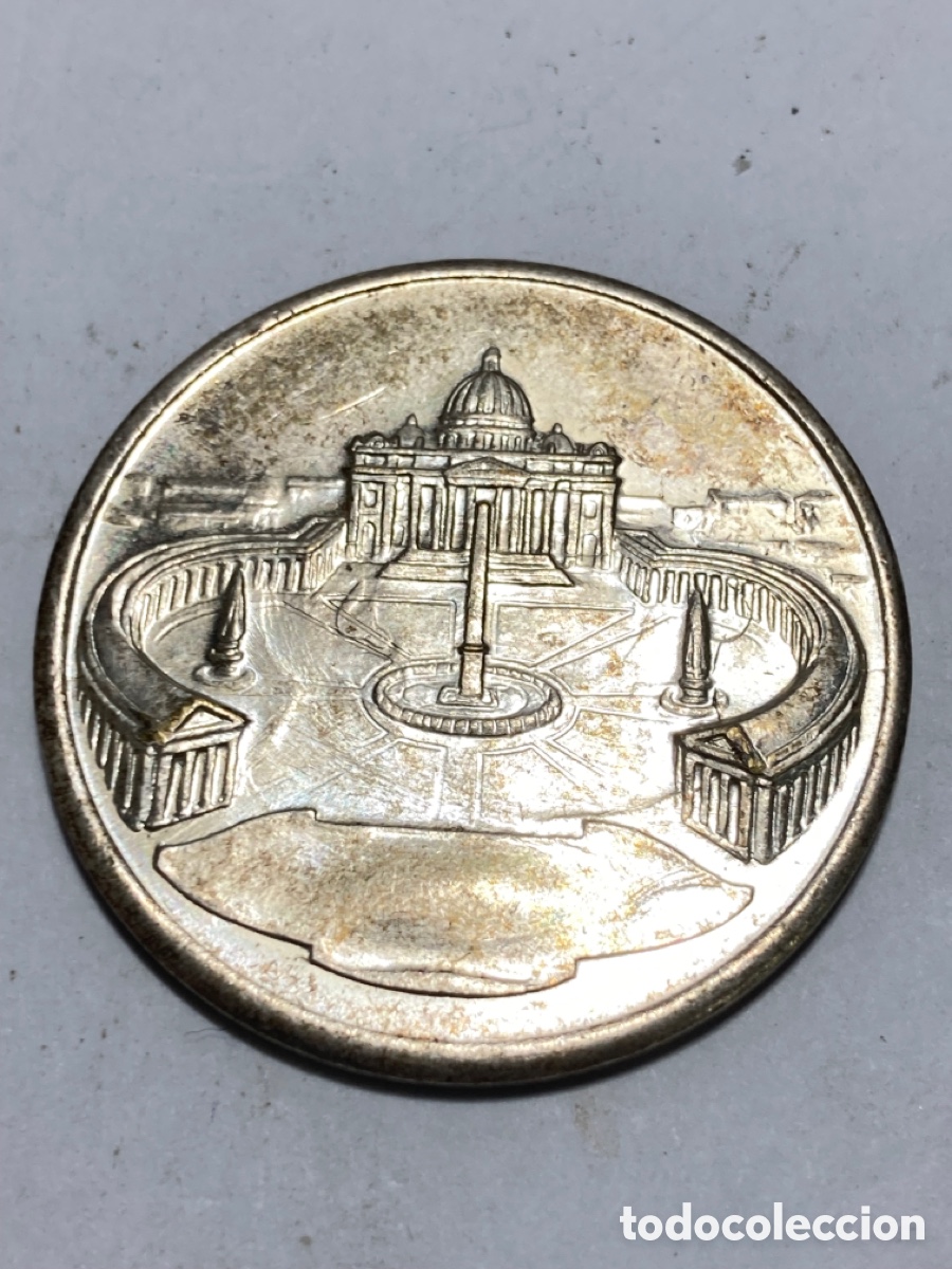 Material numism&aacute;tico: Medalla Juan Pablo II y el Vaticano/V28 - Foto 2