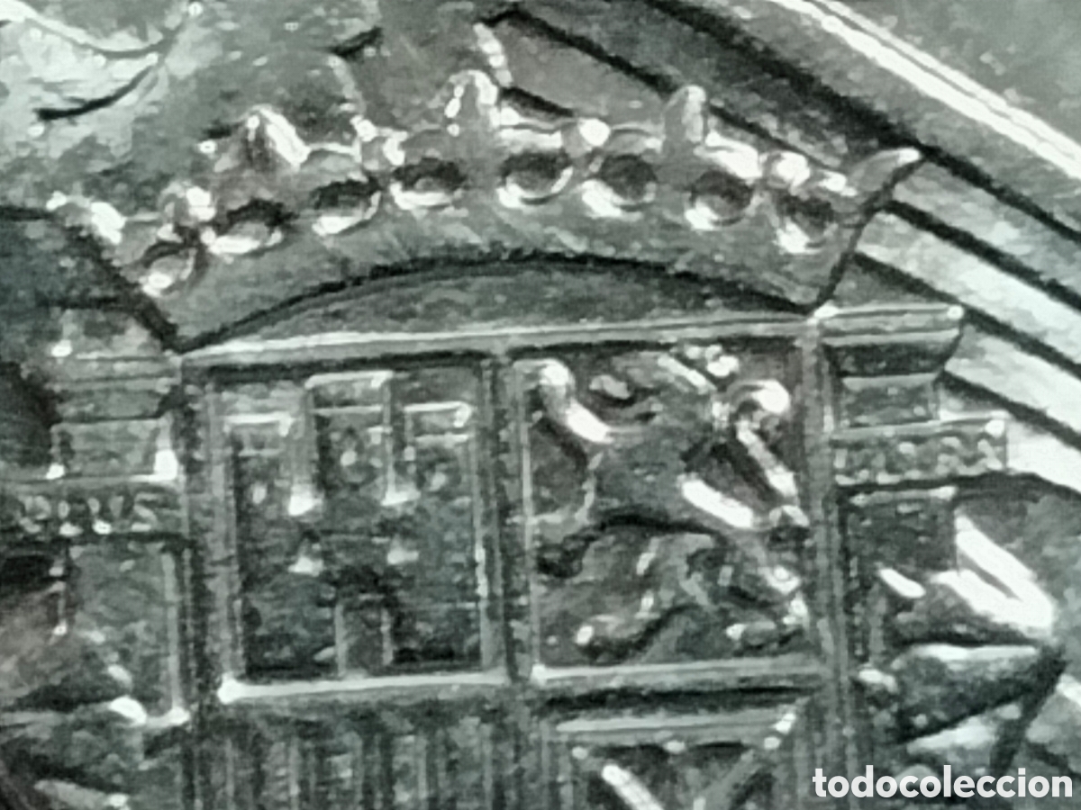 Material numism&aacute;tico: Moneda 5 pesetas Franco 1957*75 - Foto 10