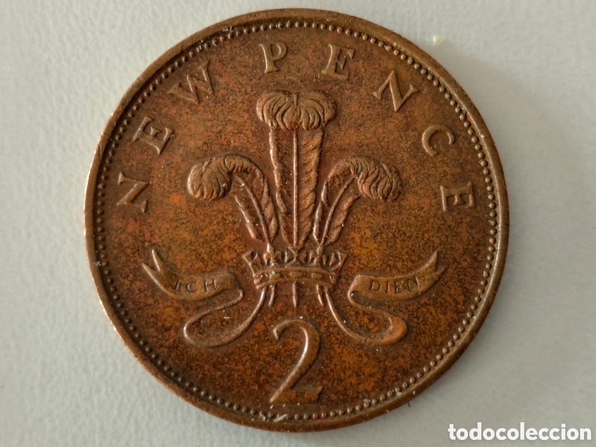 Material numism&aacute;tico: Moneda new pence 2 1978 - Foto 8