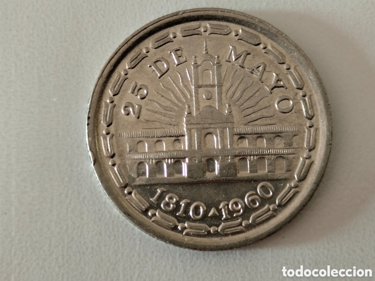 Material numism&aacute;tico: Moneda de un peso argentina - Foto 6