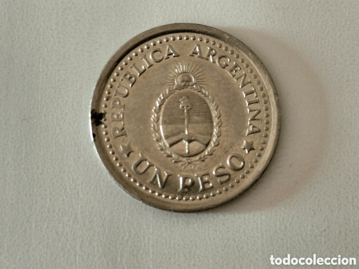 Material numism&aacute;tico: Moneda de un peso argentina - Foto 7