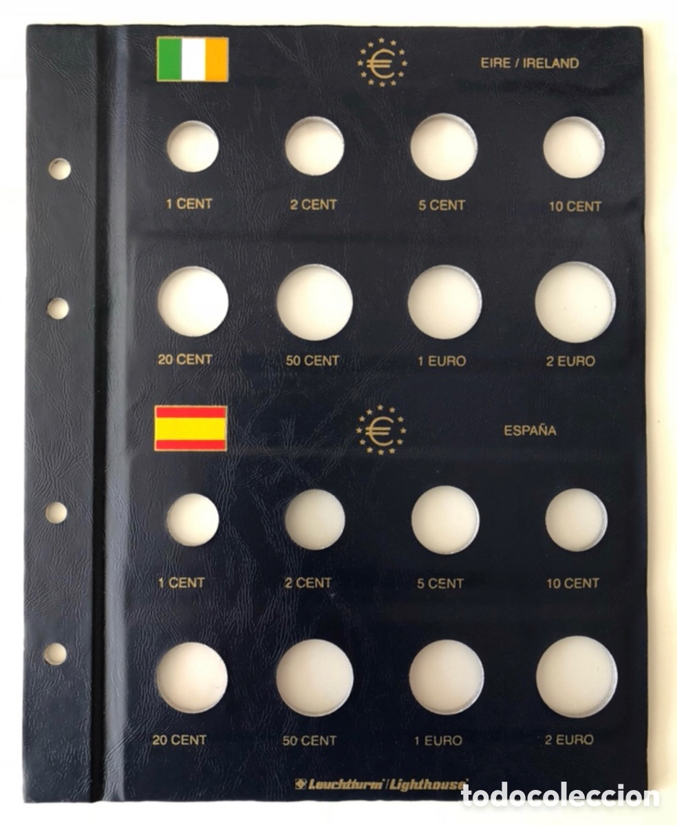 Material numism&aacute;tico: Lote de 3 estuches para euros (SC) - Foto 1