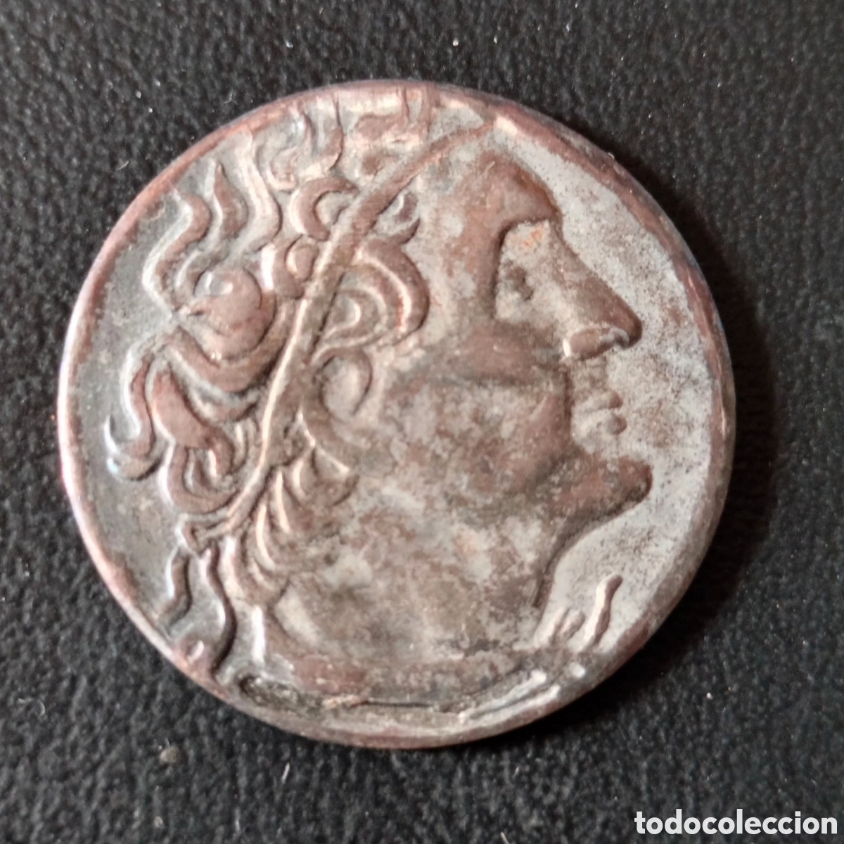Material numism&aacute;tico: Antigua moneda griega - Foto 2