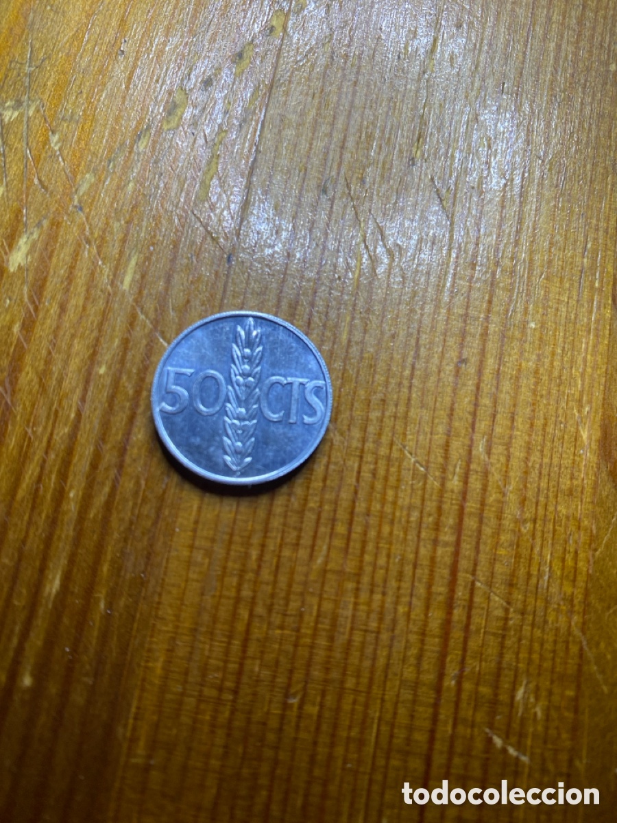 Material numism&aacute;tico: Moneda 50 centimos 1966 - Foto 1